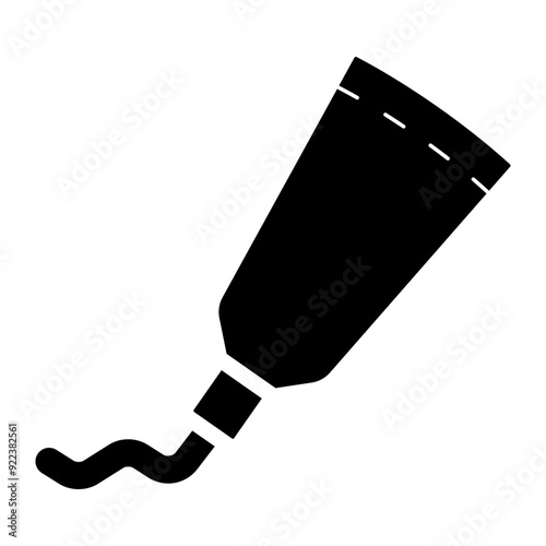 toothpaste glyph icon