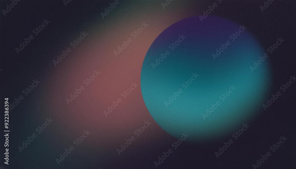 abstract green blue red grainy planet, black background vibrant gradient abstract green blue red grainy planet, black background vibrant gradient
