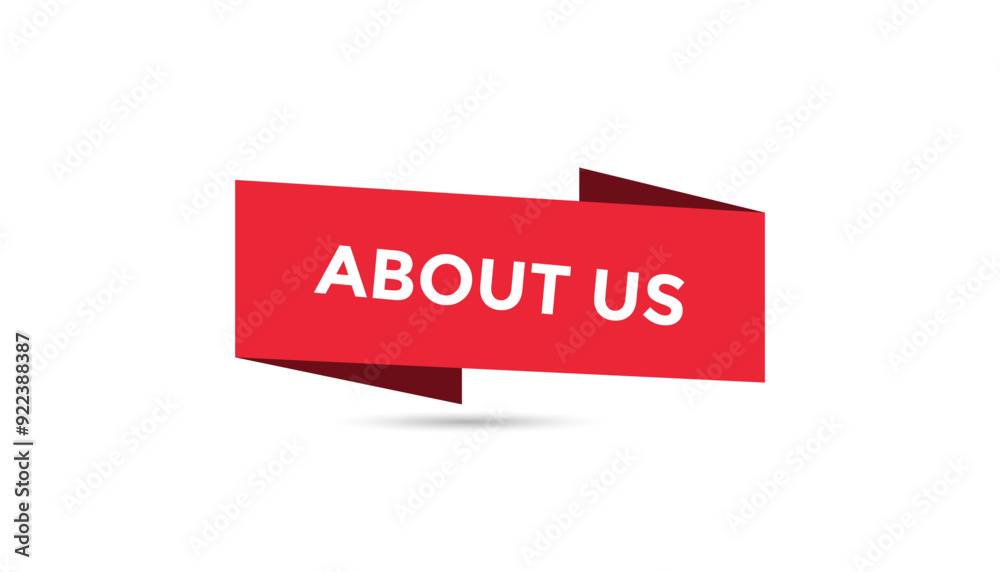 About us button web banner templates. Vector Illustration About us button web banner templates. Vector Illustration