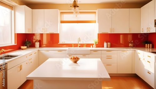 Photo interior modern design room 3d illustration