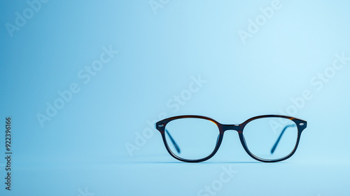 Glasses on the background 