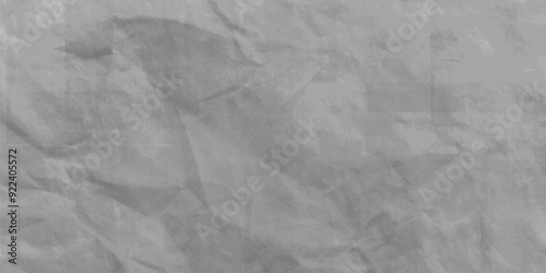 White paper crumpled texture. White wrinkled paper texture. Grunge concrete wall. Vintage blank wallpaper. panorama grunge wrinkly paper texture background, crumpled pattern texture. Top view.