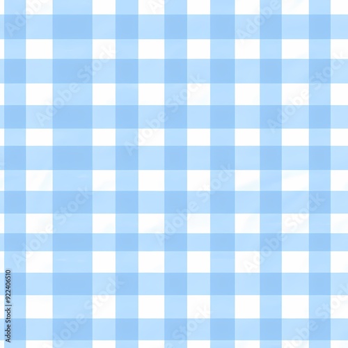 A classic blue and white gingham pattern perfect for textiles and design projects.