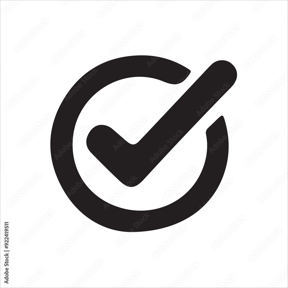 Chacklist icon Vector silhoutte illustration on a white background. Chacklist icon Vector silhoutte illustration on a white background.