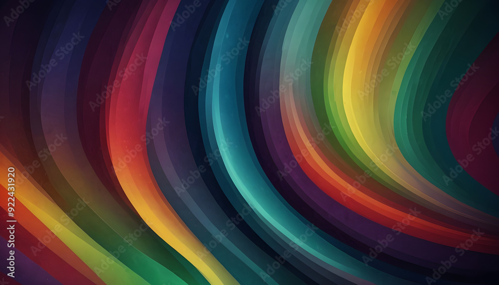 Obraz premium Abstract background, A colorful abstract background design. Generative Ai