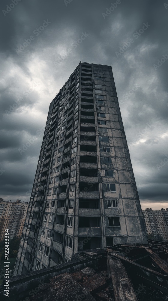 Obraz premium skyscrapers in the city