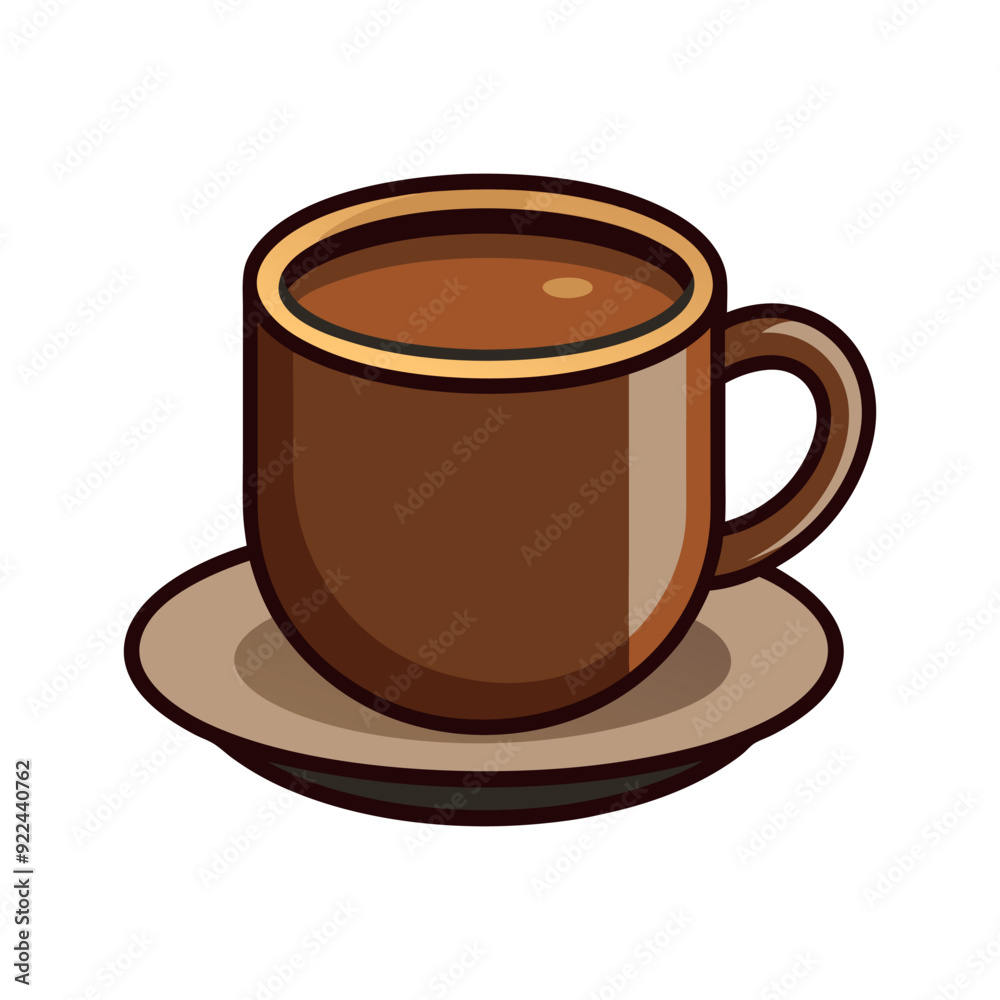 Coffee cup isolated vector template illustration Coffee cup isolated vector template illustration