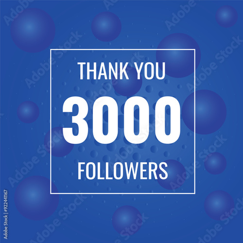 3000 OR 3k followers celebration. Thank you 3000   followers congratulation template banner. banner for social 3k friends and followers. celebrate subscribers and followers.
