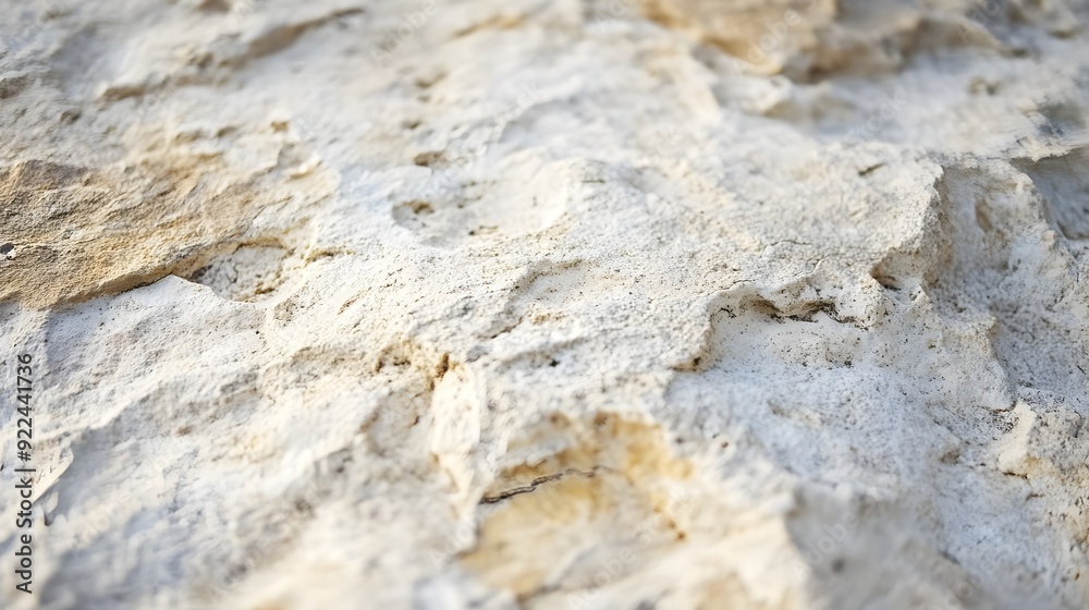 Close-Up View of Natural Limestone Rock Texture Close-Up View of Natural Limestone Rock Texture