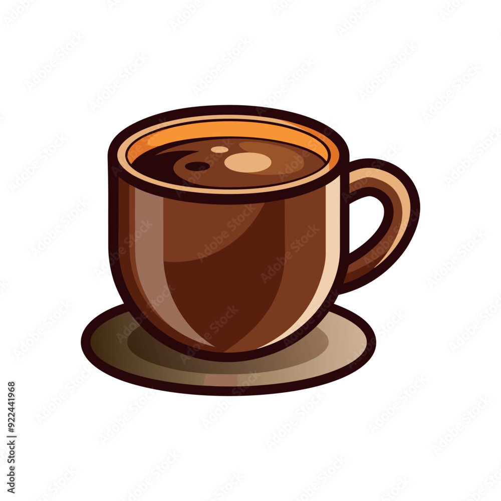 Coffee cup isolated vector template illustration Coffee cup isolated vector template illustration