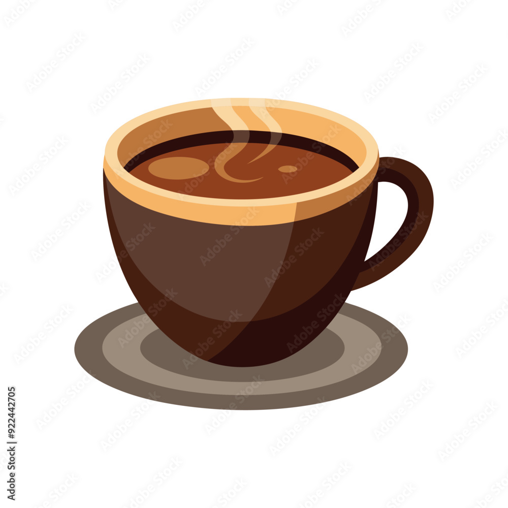 Coffee cup isolated vector template illustration Coffee cup isolated vector template illustration