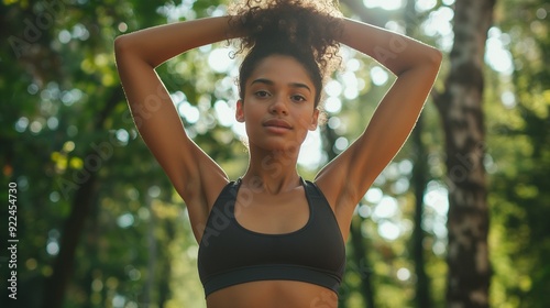 fitness enthusiast exercising at a local park, demonstrating the importance of physical activity