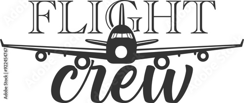 Flight Crew - Aviation Illustration