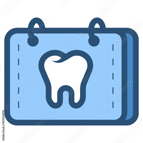 dental care calendar schedule icon