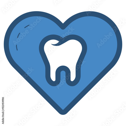 dental care love icon