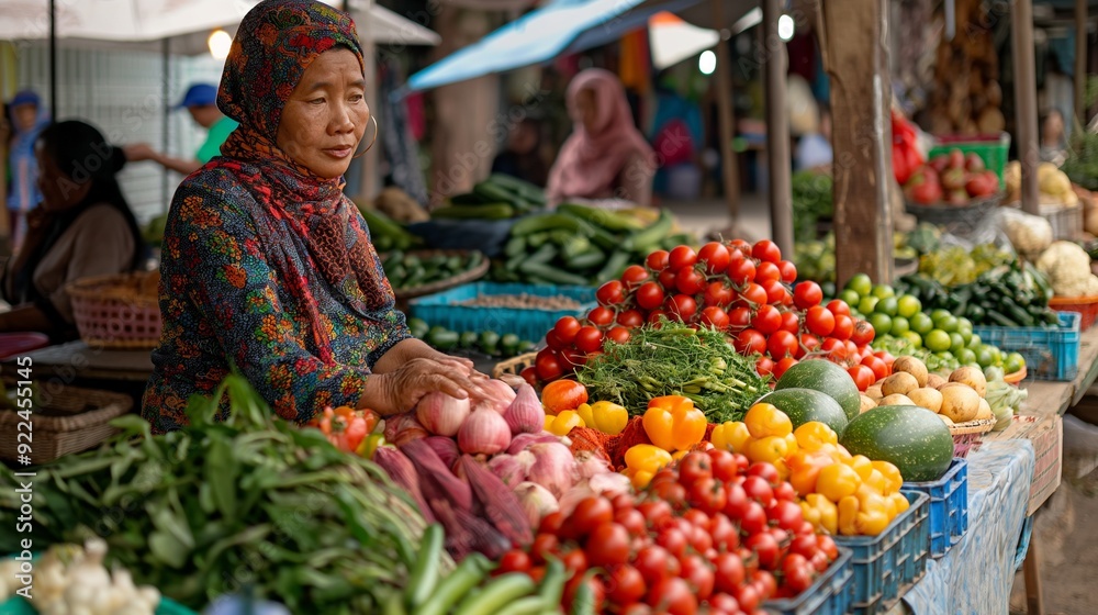 fresh fruit and vegetable market with locals organic produce fresh fruit and vegetable market with locals organic produce