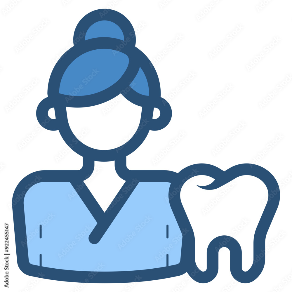 female dental nurse icon female dental nurse icon