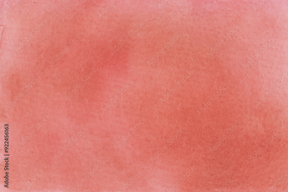 Fototapeta premium Abstract red watercolor texture background, red textured vector banner. watercolor splash, vector grunge for print and t-shirt design. 
