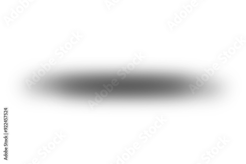 transparent shadow effect. Realistic shadow drop isolated on transparent background. PNG gradient shadow. Design elements isolated. object for Poster, flyer, business card. Flat lay, top view