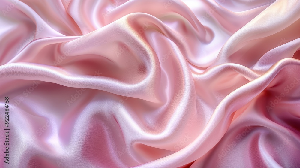 Softly flowing silk fabric (close up, pure luxury, futuristic, Composite, Textile mill) Softly flowing silk fabric (close up, pure luxury, futuristic, Composite, Textile mill)