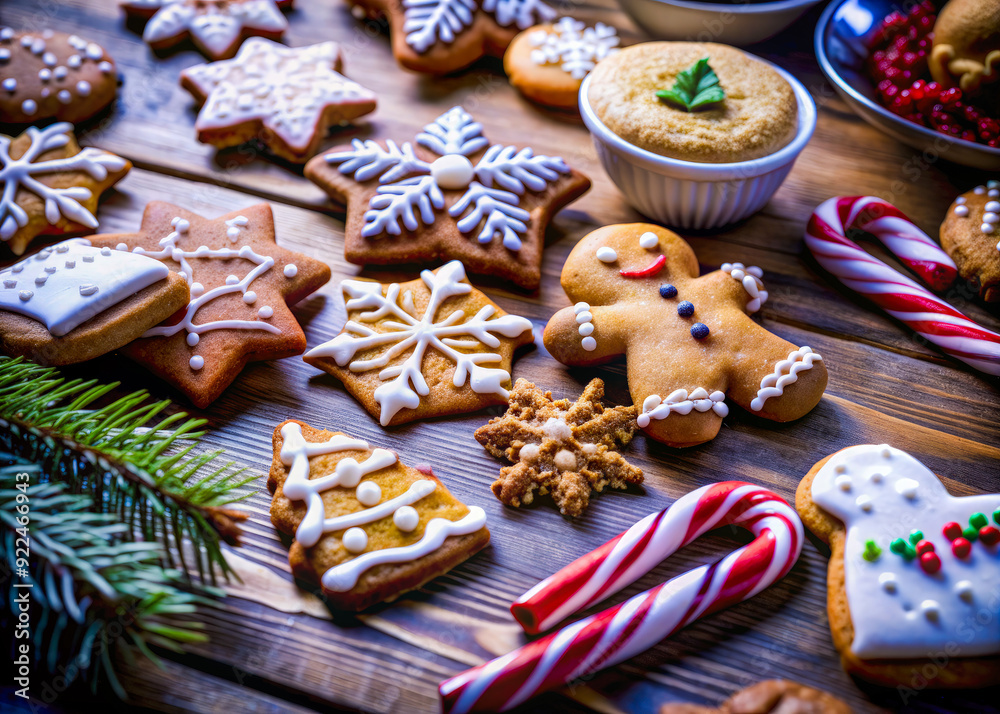 christmas cookies on a plate christmas cookies on a plate