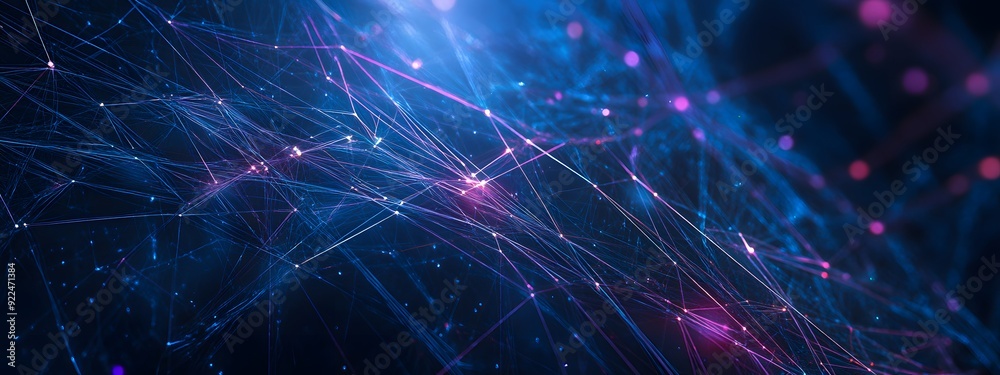 A digital web of lines and grids, representing the intricate network in data science A digital web of lines and grids, representing the intricate network in data science