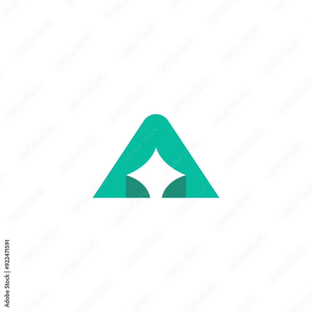 Letter A Logo Design. A Initial Icon Vector