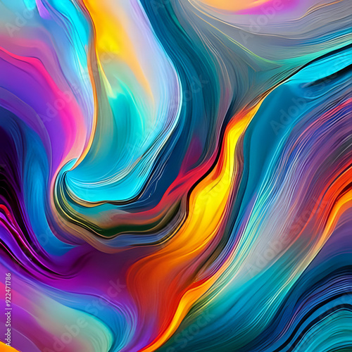 abstract rainbow background