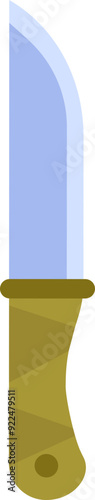 Knife icon. Flat symbol.