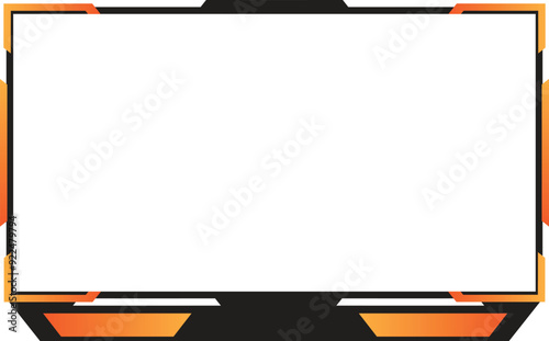 Gaming overlay frame design, gaming frame