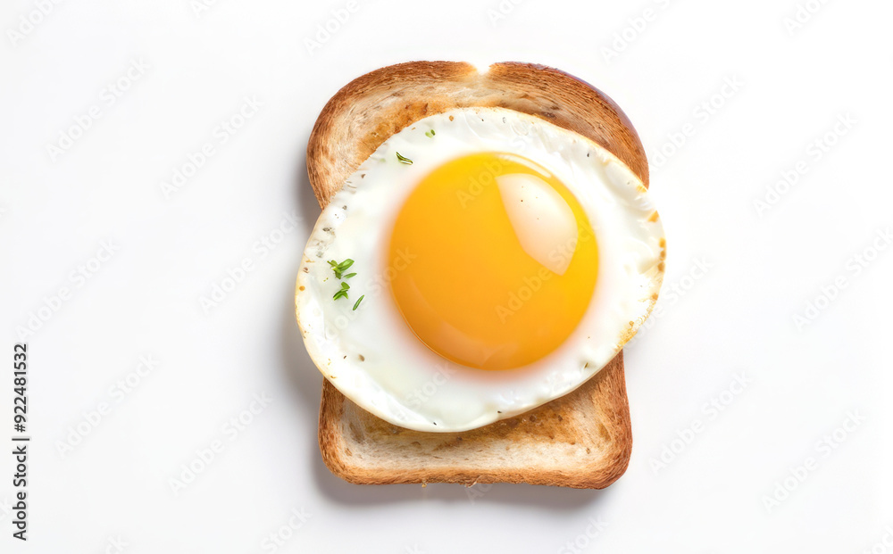 quick breakfast fried egg sausage and a piece of bread quick breakfast fried egg sausage and a piece of bread