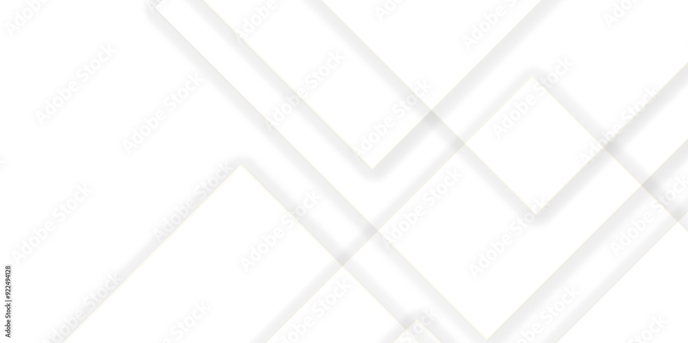 Modern geometrical dynamic and seamless abstract white background. Abstract background in white and gray shadows. Abstract geometric background Template for branding business technology concept design