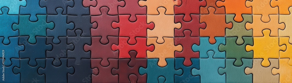 A vibrant collection of interlocking puzzle pieces in various colors, perfect for representing challenges, solutions, and creativity. A vibrant collection of interlocking puzzle pieces in various colors, perfect for representing challenges, solutions, and creativity.