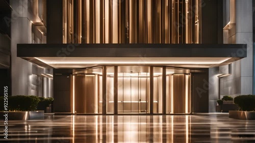 luxury apartment building in the middle of the city center