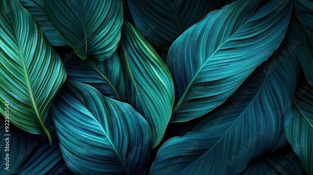 Tropical Leaf Texture Background Tropical Leaf Texture Background