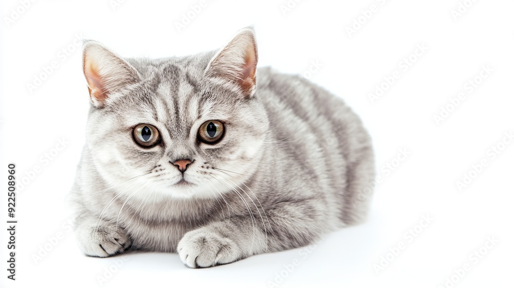 Obraz premium Playful Gray Cat