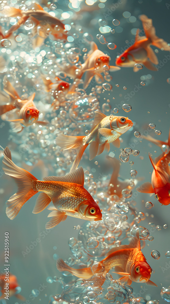 Photo Realistic Fish Price Rise and Fall Concept: Market Dynamics Depicted Amid Whimsical Background, Perfect for TextGraphics Photo Stock Concept Photo Realistic Fish Price Rise and Fall Concept: Market Dynamics Depicted Amid Whimsical Background, Perfect for TextGraphics Photo Stock Concept