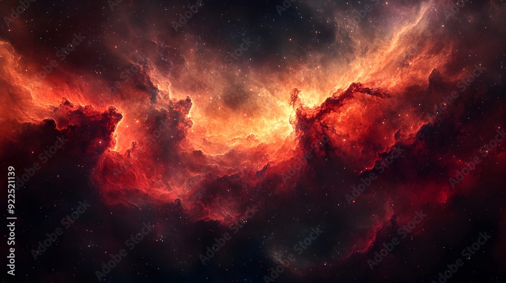 Apocalyptic Cosmic Inferno Fiery Swirling Vortex in Dark Turbulent Space Apocalyptic Cosmic Inferno Fiery Swirling Vortex in Dark Turbulent Space