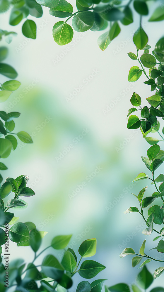Leaves and green foliage create a natural outdoor background with fresh growth and organic beauty Leaves and green foliage create a natural outdoor background with fresh growth and organic beauty