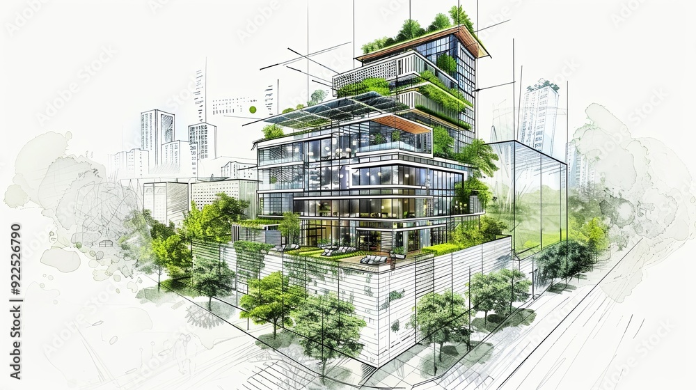 View of Energy Efficiency in High-Rise Buildings