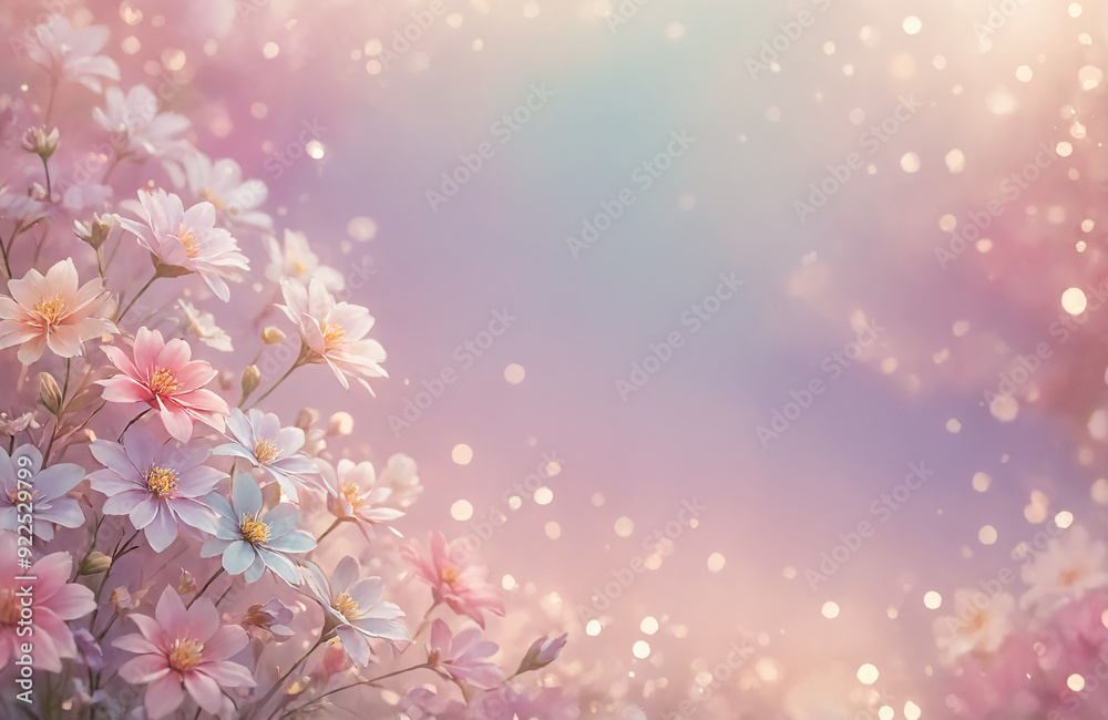 beautiful pastel colour flower and flower petals dreamy background beautiful pastel colour flower and flower petals dreamy background