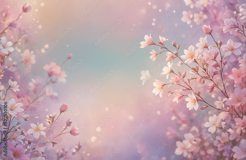 beautiful pastel colour flower and flower petals dreamy background beautiful pastel colour flower and flower petals dreamy background