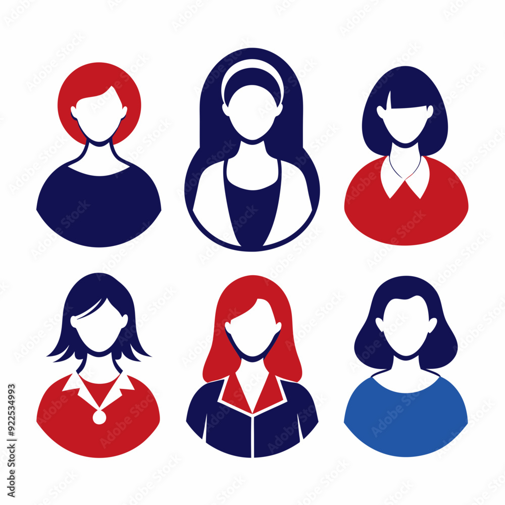 Woman icon silhouette vector art illustration with white background Woman icon silhouette vector art illustration with white background