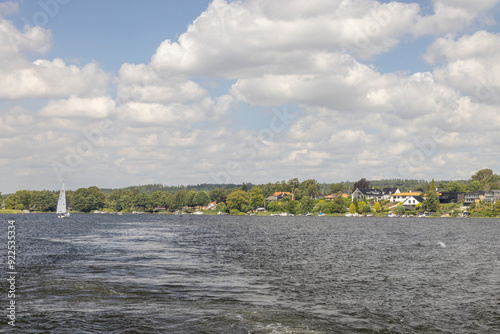 Tourist boat from Silkeborg to lake Julsø and Himmelbjerget photo