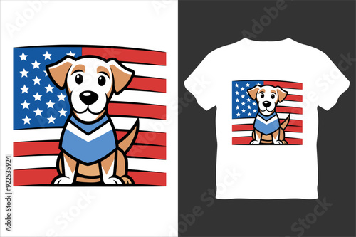 Trending dog t-shirt vector design 