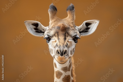 portrait of a giraffe