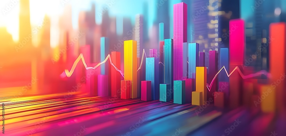 A Stunning Visualization of a Dynamic and Vibrant Investment Portfolio with Engaging Financial Graphs A Stunning Visualization of a Dynamic and Vibrant Investment Portfolio with Engaging Financial Graphs