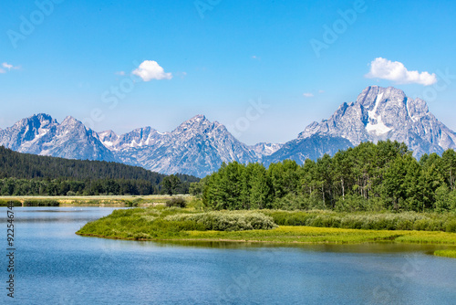 Oxbow Bend Turnout, Grand Teton, Wyoming photo