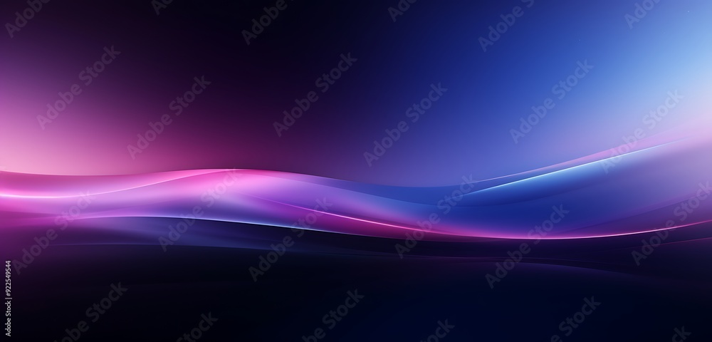 Minimalistic Dark Purple Gradient Background with Neon Blue and Pink Light Rays Minimalistic Dark Purple Gradient Background with Neon Blue and Pink Light Rays