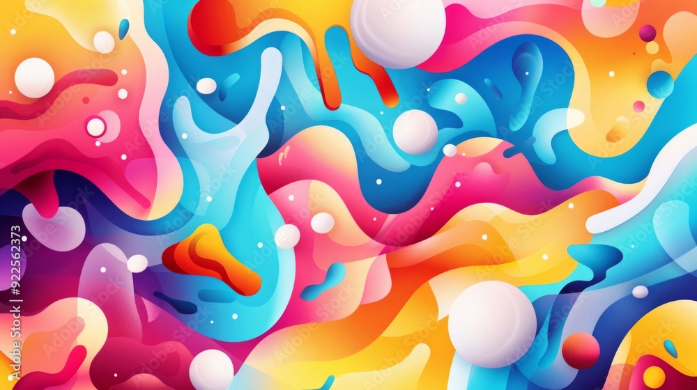 Design a vibrant vector background that features an explosion of colors in abstract shapes and patterns. Utilize gradients to transition between bold and pastel shades, Design a vibrant vector background that features an explosion of colors in abstract shapes and patterns. Utilize gradients to transition between bold and pastel shades,
